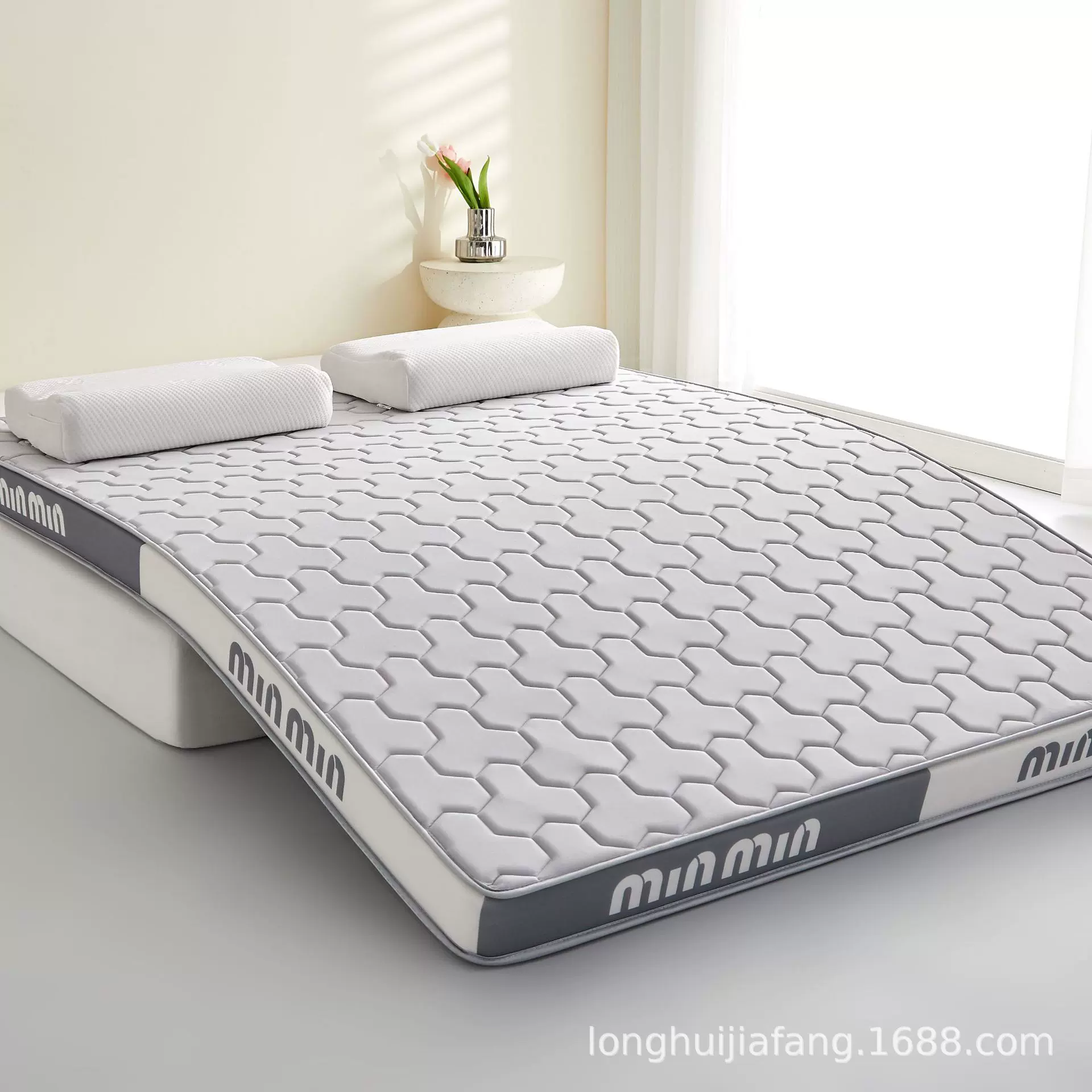 乳胶记忆床垫软垫遮盖物家用卧室宿舍学生单人加厚榻榻米海绵垫