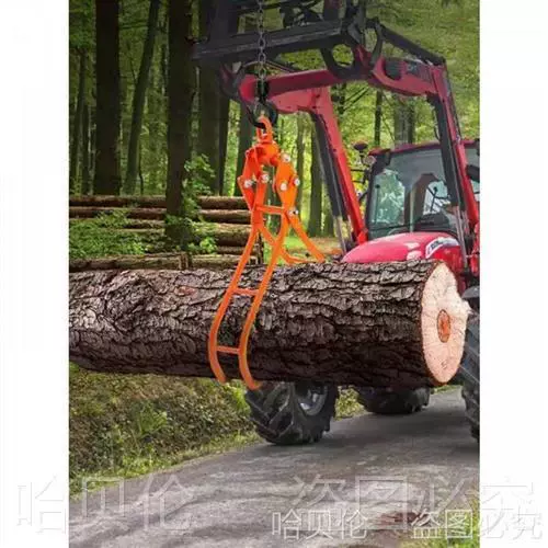 Подъемный зажим, зажим для круглой древесины, крюк для головы дерева, вращающийся подъемный зажим для дерева, универсальный зажим, подъемный зажим для бревна