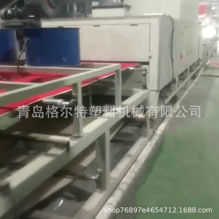 PVC宝丽美地垫生产设备 喷丝脚垫生产线