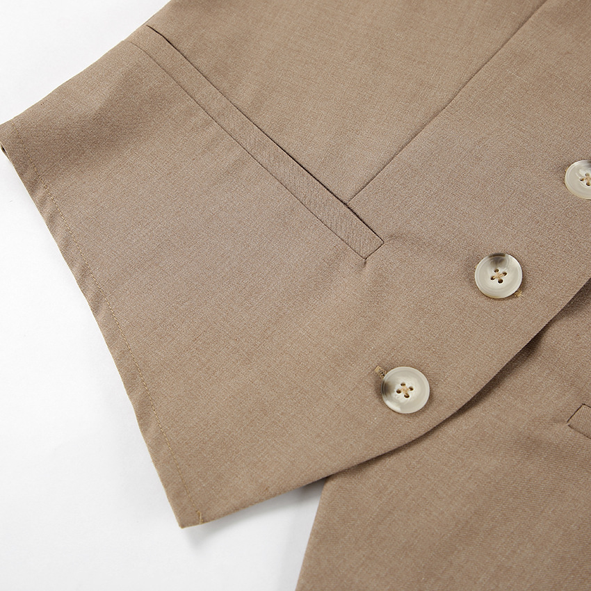 Title 14, Womens Fashion V-neck Sleeveless Vest Suit Sty...