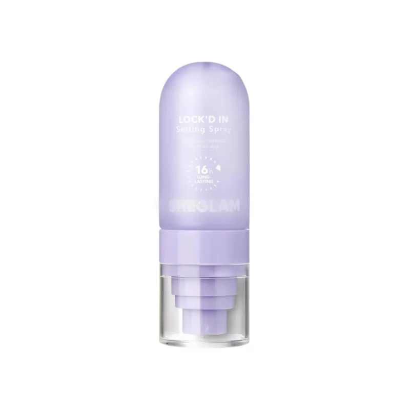 Setting Spray SHEGLAM Lock'd In — moisturizing, long-lasting 16h finish (1 pc)
