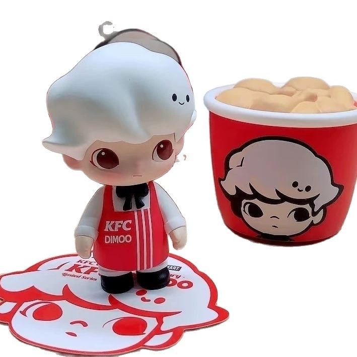 POPMART DIMOO KFC KFC совместная слепая коробочка наборы ручной работы сувениры детские модные игрушки