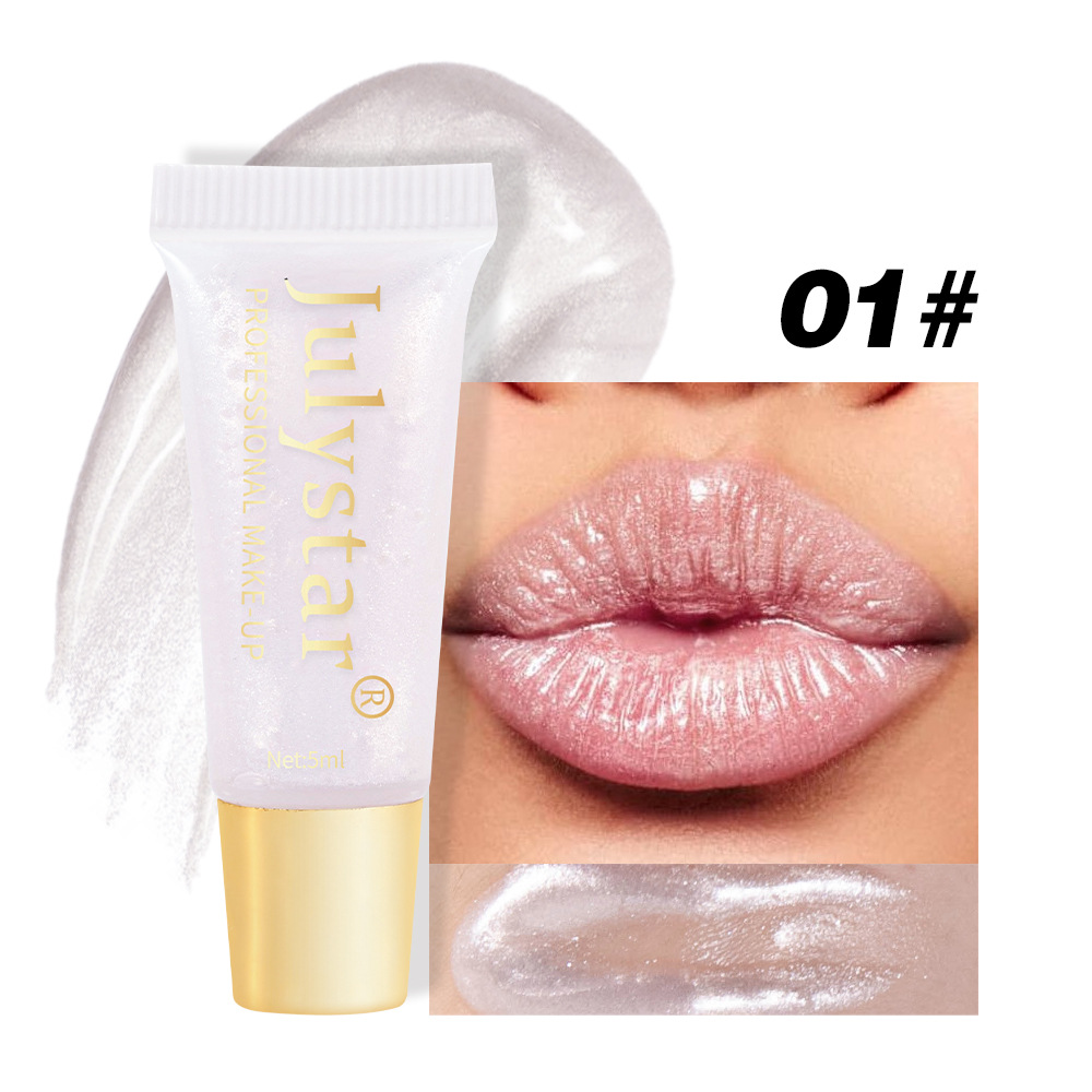 Julystar Moisturizing and Hydrating Pearlescent Lip Gloss Long-lasting Water Repellent Lip Oil Easy to Color Lip Makeup wholesale undefined