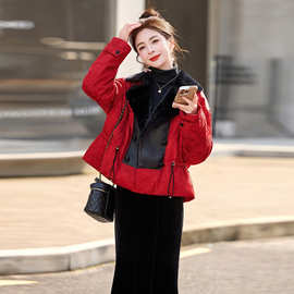 新中式国风羽绒服女2025新款大毛领显瘦轻薄冬季妈妈保暖新年外套