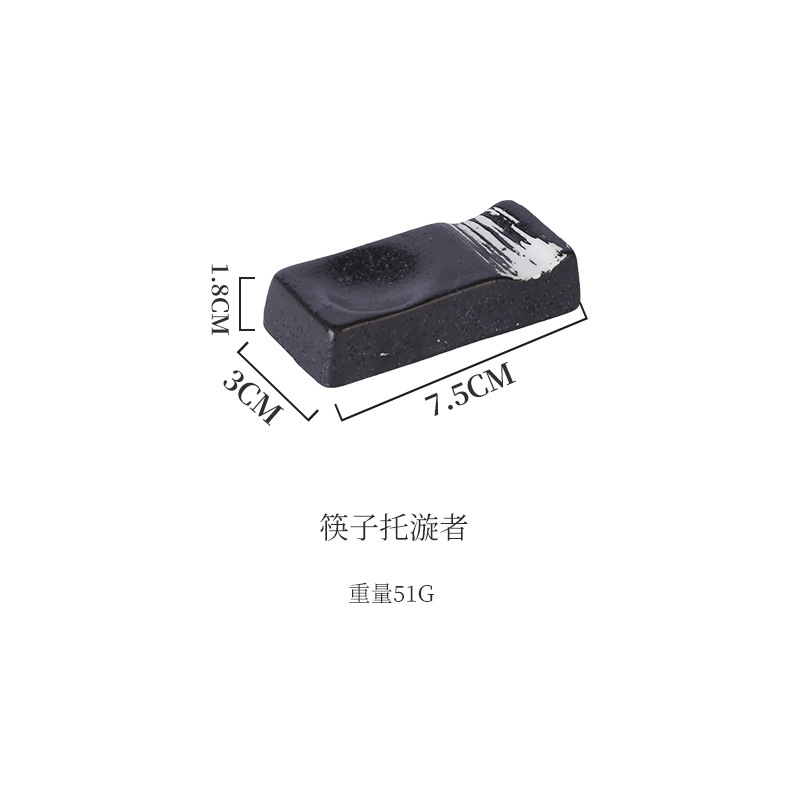 メーカー卸売り箸托日本式陶磁器箸枕ホテルレストラン料理店置物商用創意スプーンブラケット|undefined