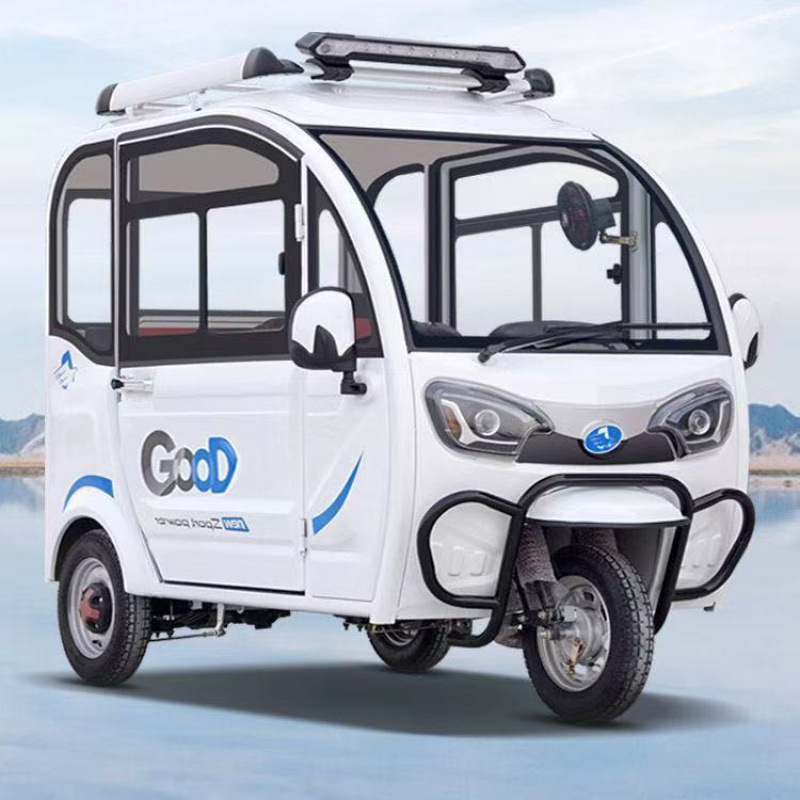 Tricycle, Fully: Mini Auto Parts and Accessories - lithium-battery-version-60v80a-range-approx-110km