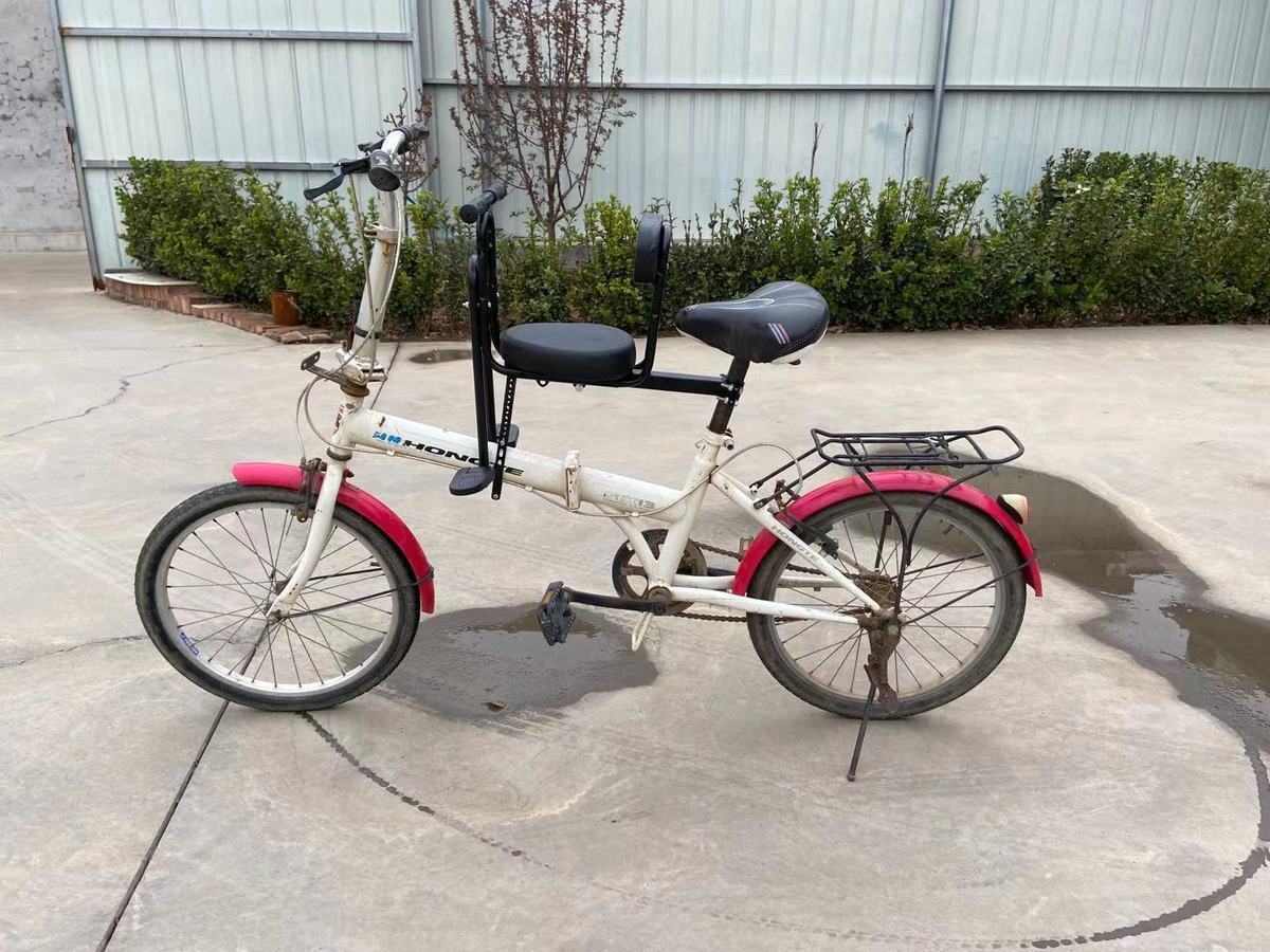 Suitable for Bicycle Children's Front Seat Mountain Bike Curved Beam Bicycle Folding Bicycle Baby Child Front Seat