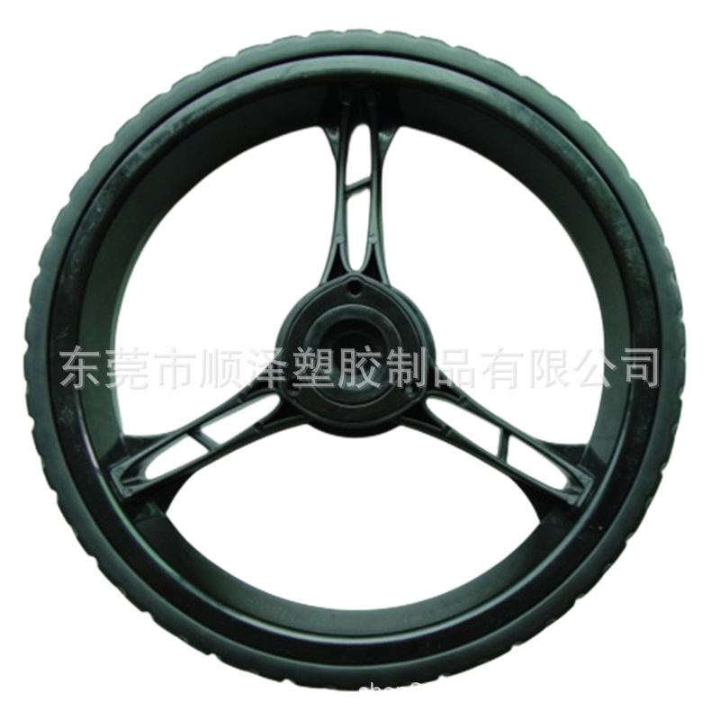 11寸高尔球包夫推车轮.儿童平衡车轮.EVA高耐磨轮胎