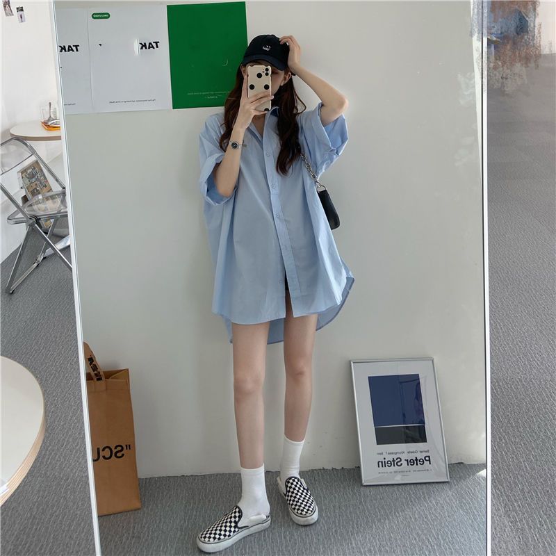 파란색