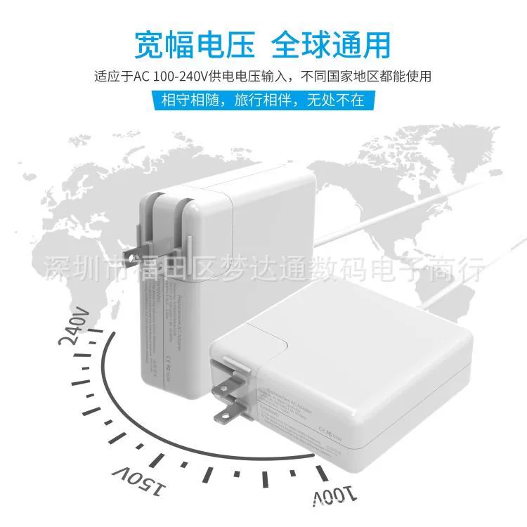 Apple, блоки питания, 45W, 60W, 85W