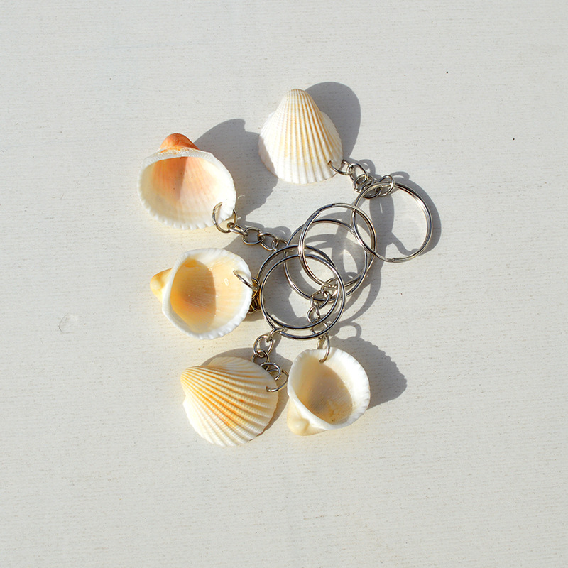 코코넛 쉘 열쇠고리