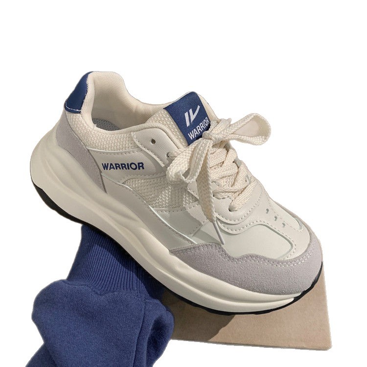 Damen Retro Waffel Dad Sneaker Leichte Freizeitschuhe_voghion.com