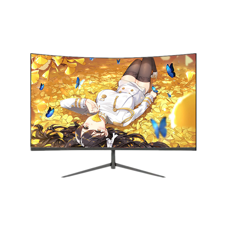 African 27inch Monitor 2K Facing High-Definition Borderless Desktop Computer Monitoring 165Hz Curved Screen Ips
