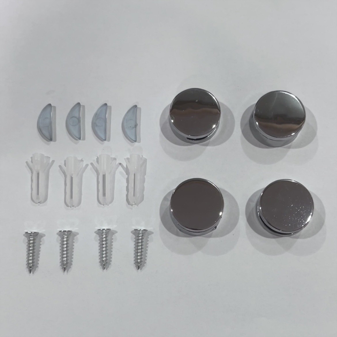 Venta directa Venta caliente transfronteriza espejo de cristal titular de cristal hebilla fija accesorios de espejo de cristal hebilla