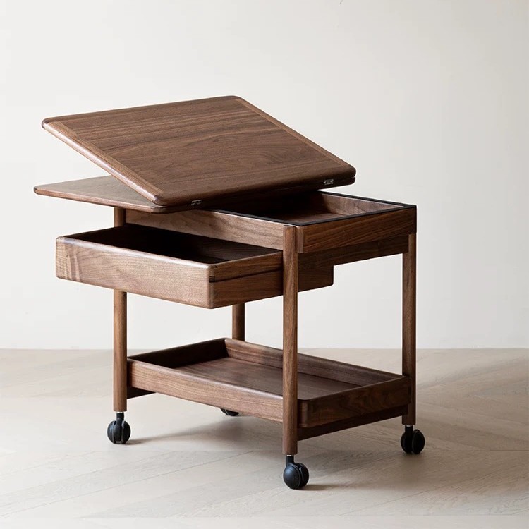 Тележка цвета ореха