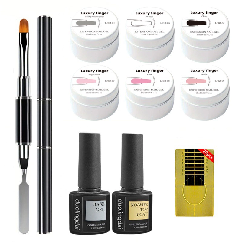 Трансграничный безболезненный удлинительный набор для создания клея для ногтей