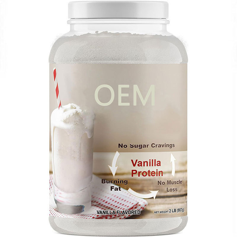Ketogenic Whey Protein Powder Vanilla Flavor Protein Powder Cross-border Direct Supply Support OEM Customization O E M