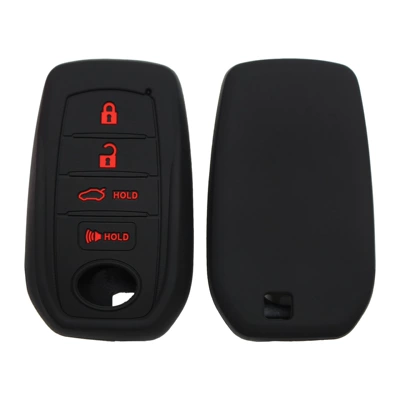 Suitable for Toyota Smart Key Static Rod/Key Bag - black-red-47515