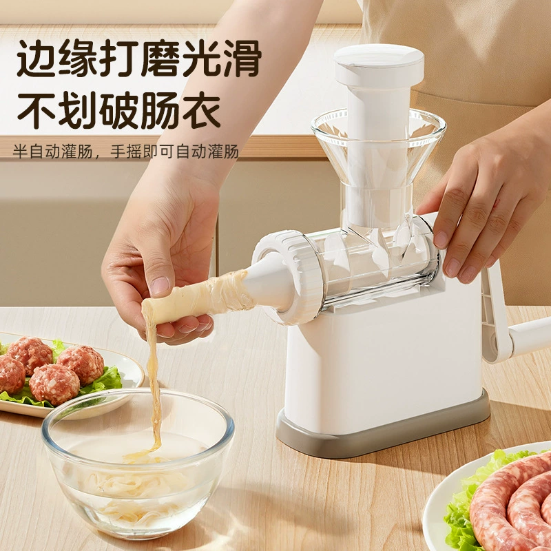 Домашняя мясорубка для колбас ручная машина для приготовления колбас, приготовление колбас крахмал, изделие для колбас