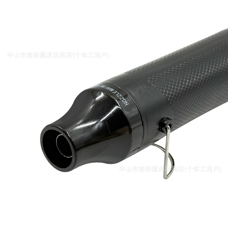 Строительный фен HEAT GUN белый с синим соплом