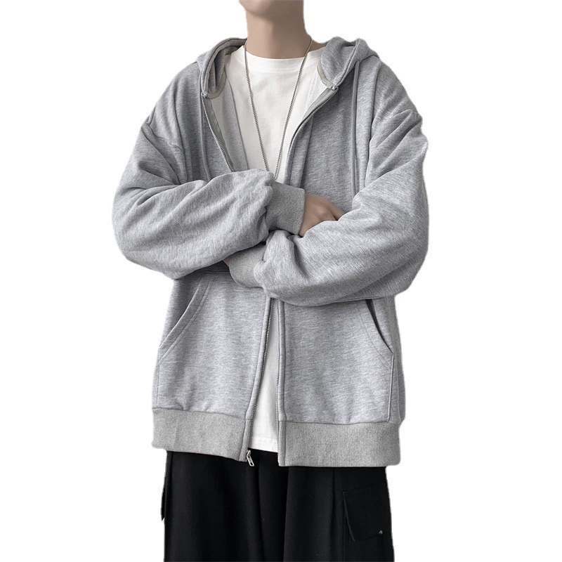 Толстовка с капюшоном oversize, теплая спортивная куртка, размеры M–5XL