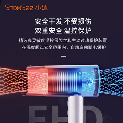 Applicable for Small Suitable Negative Ion Rapid Dry Hair Dryer Household Dormitory Student Constant Temperature Hair Care Small Suitable Hair Dryer A1