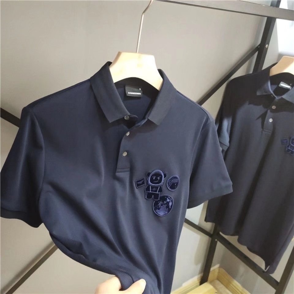 Boys Polo Shirt Versatile Half Sleeved Summer Lapel Top Trendy_voghion.com