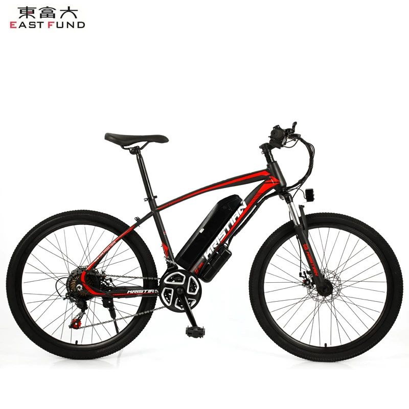 Индивидуальная обработка 26-дюймовый горный электрический литиевый велосипед для взрослых с регулируемой скоростью настройки по пересеченной местности, чтобы помочь экспортному поколению