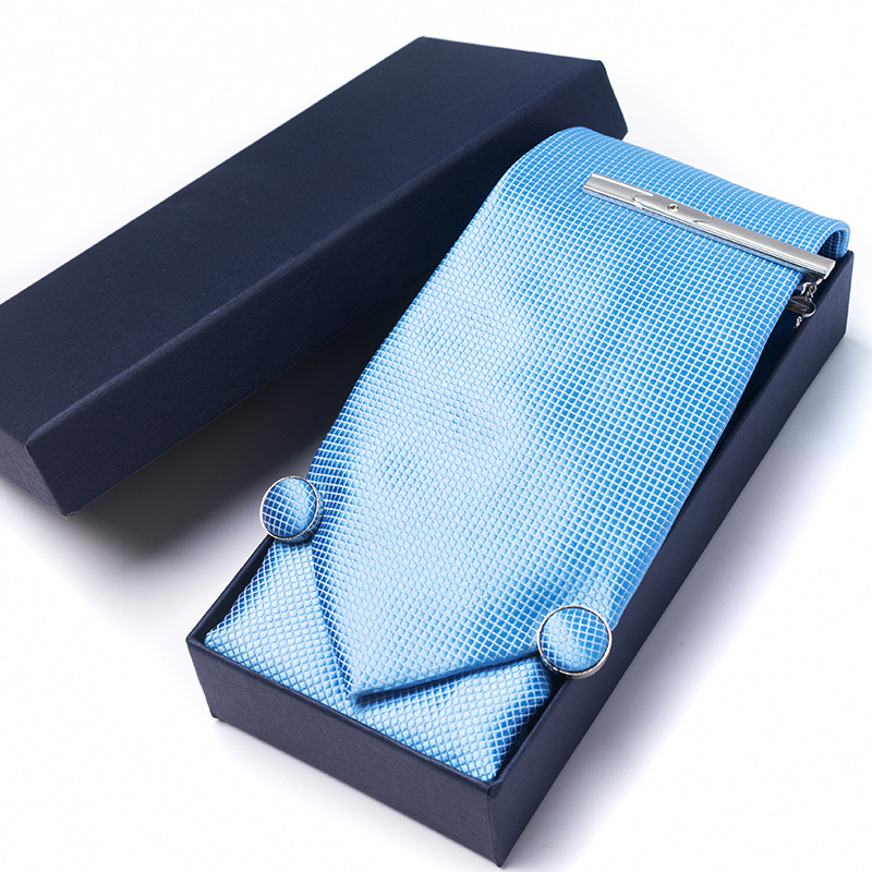 Set cravate noi de toamnă, cinci piese, culoare uni, Guangzhou, 20 de ani_voghion.com