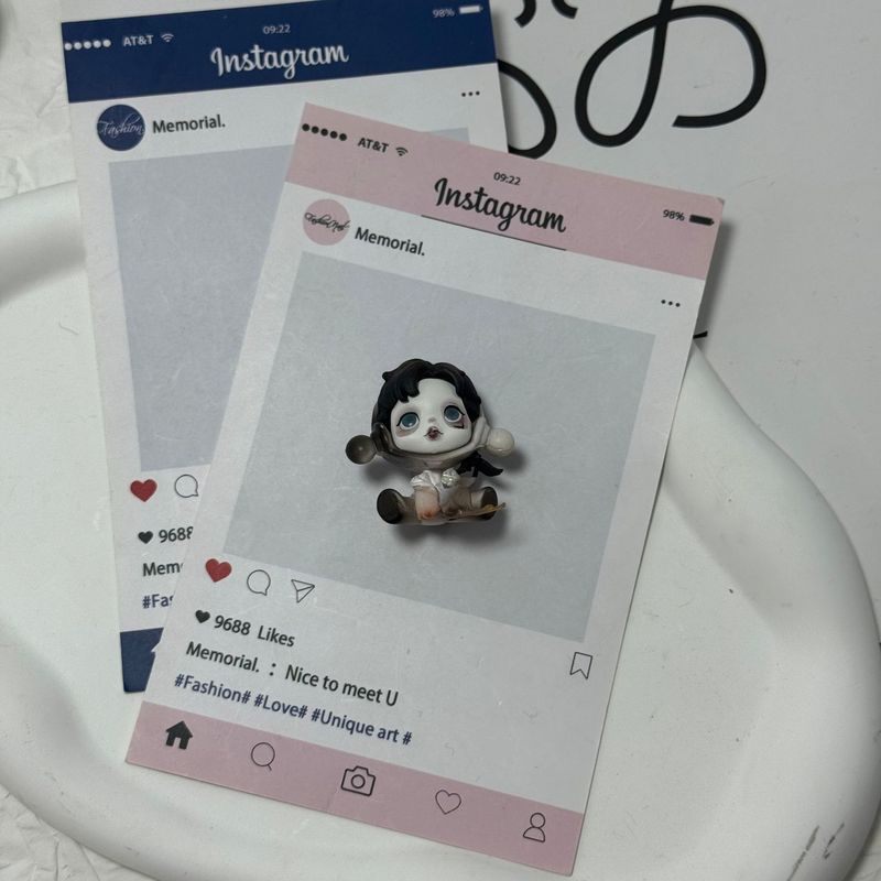 SPバブルマート改造人形、キュートでトレンディなフィギュア、おもちゃ、人形、DIYブラインドボックス、携帯電話チェーンオーナメント、ギフト、卸売商品|undefined