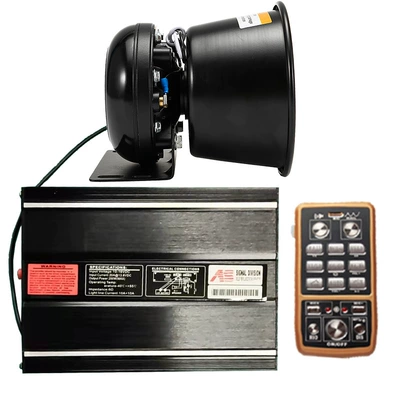 Wireless car siren speaker Car horn/tweeter - as7200n-host-round-speaker-set-12v
