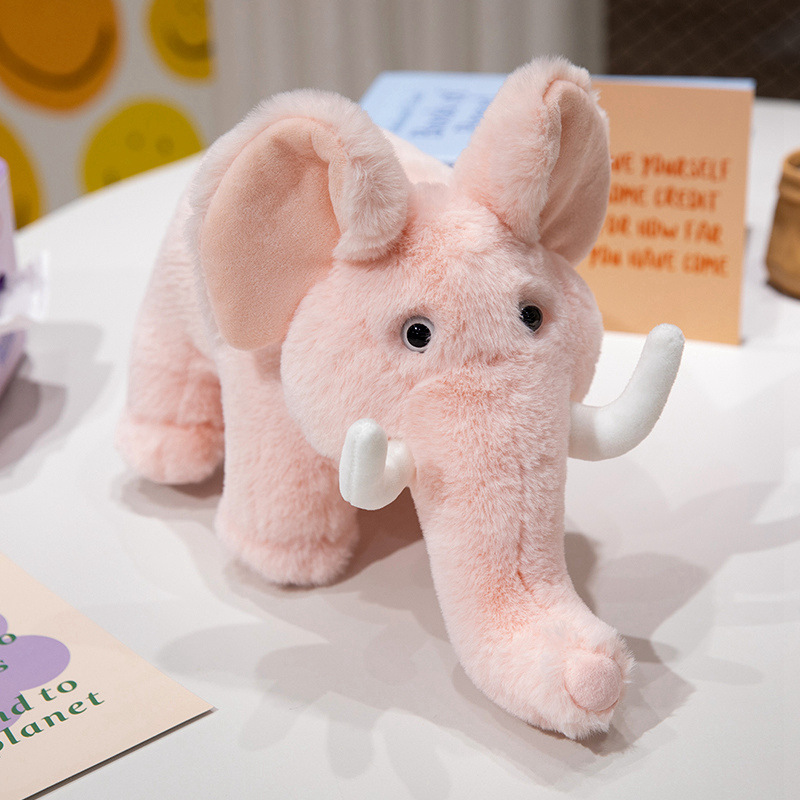 Elefantes transfronterizos muñecas de peluche muñecas de tela lindas muñecas de imitación para niños muñecas tranquilizadoras regalos del día de los niños