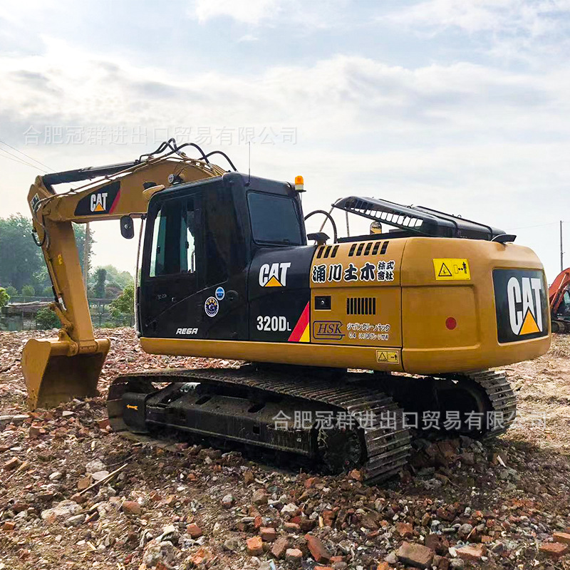 Excavadora de segunda mano de bajo precio, importación original, entrega gratuita a domicilio en todo el país, garantía de un año