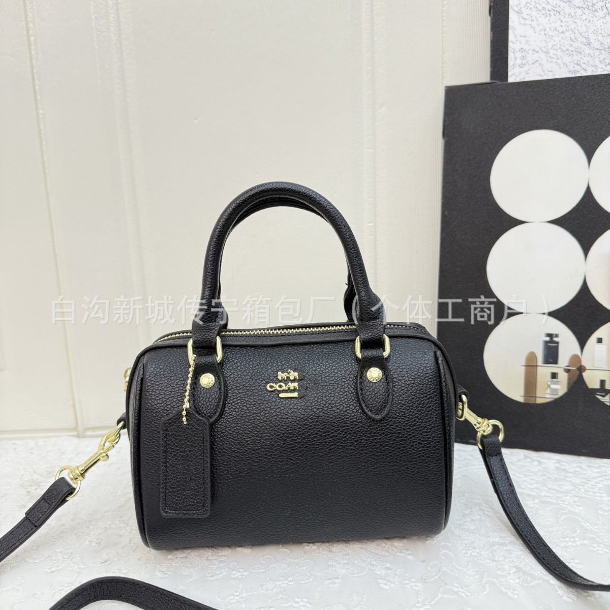 Koujia New Pillow Bag Monogram Mini Fashion Crossbody Single Shoulder Women's Handbag Boston Large Capacity Bag - Thumbnail 2