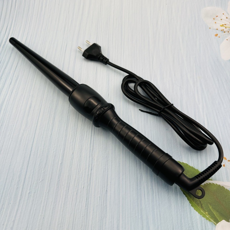 Black liquid crystal hair curling iron cross-border electric curling iron wool curling egg curling iron for lazy people