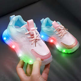 G 40098 Kids Light Up Cartoon Sneakers 儿童亮灯卡通运动鞋