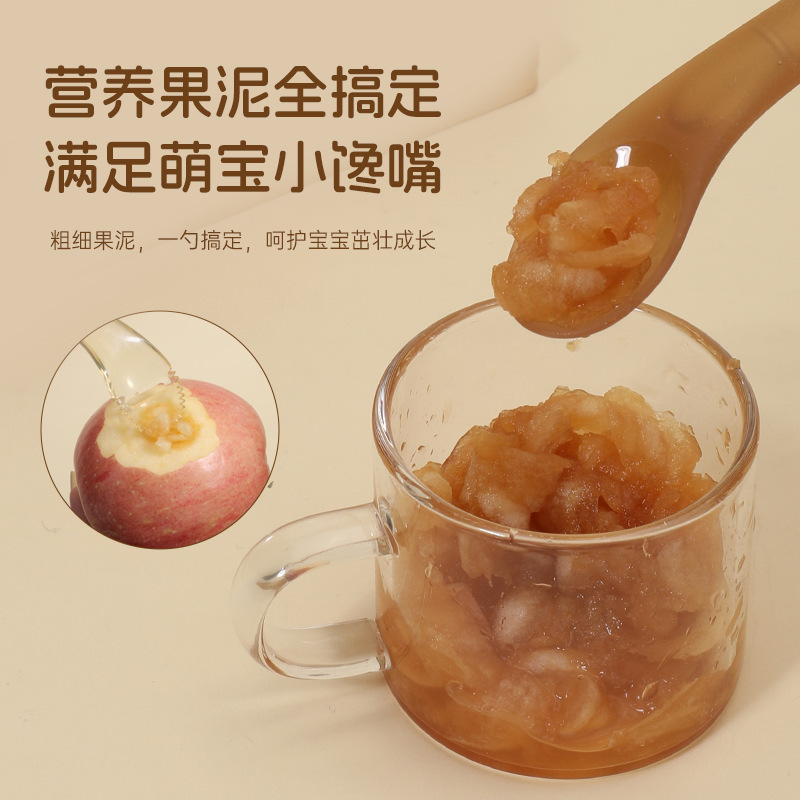 Cucharas de barro de frutas para bebés, cucharas de barro de frutas recién nacidos, cucharas de alimentos suplementarios de frutas, artefactos mágicos, cucharas de alimentos suplementarios para niños al por mayor