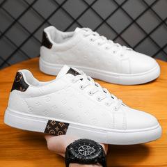 Men's versatile sports casual shoes for the European station, spring men's shoes 2022 new trendy white sneakers for men
