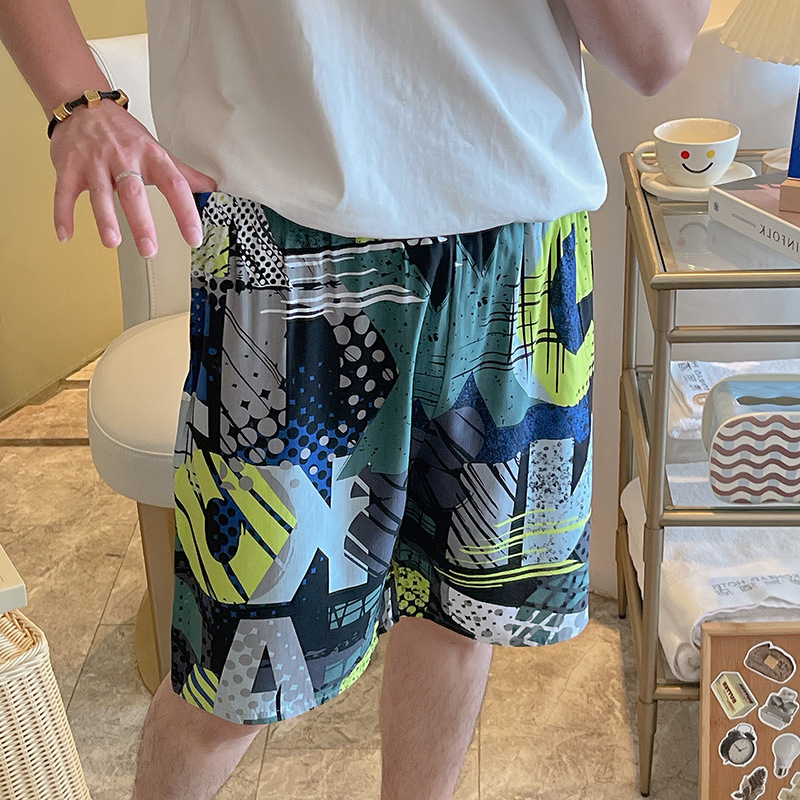 YY 남자 반바지-낙서 편지