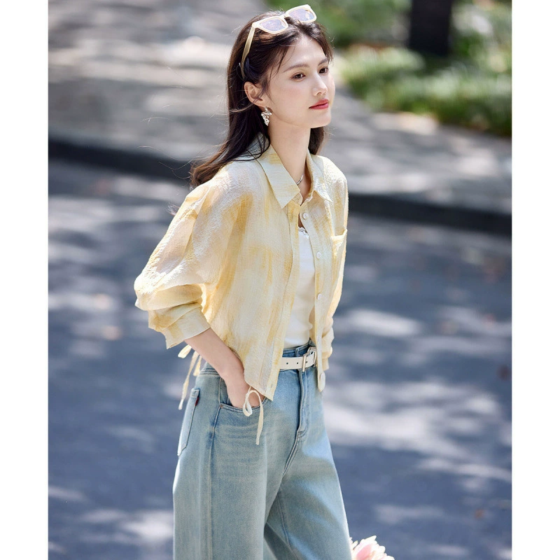 Summer travel light and thin breathable trend jacket