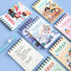 A6上翻線圈家庭作業登記本小學生記作業本課堂筆記記錄摘抄本