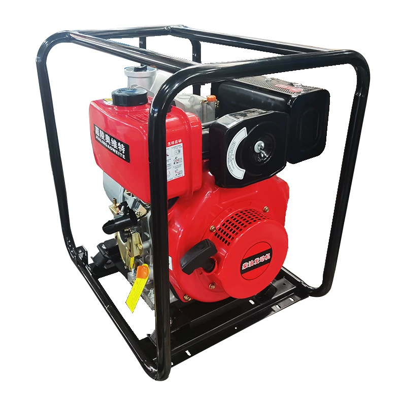 Yangma Power Дизельный водяной насос 173F2-дюймовый 3-дюймовый электрический запуск пожарный водяной насос высокой грузоподъемности