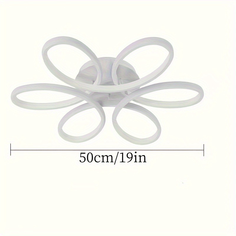 Transfronterizos dedicados LED lámpara de techo lámpara de sala de estar iluminación nórdica moderna minimalista dormitorio comedor pasillo lámpara de techo