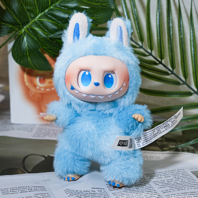 Angelino Jefe ZIMOMO LABU TABLABU Serie de adornos muñecas de peluche colgantes de llaves