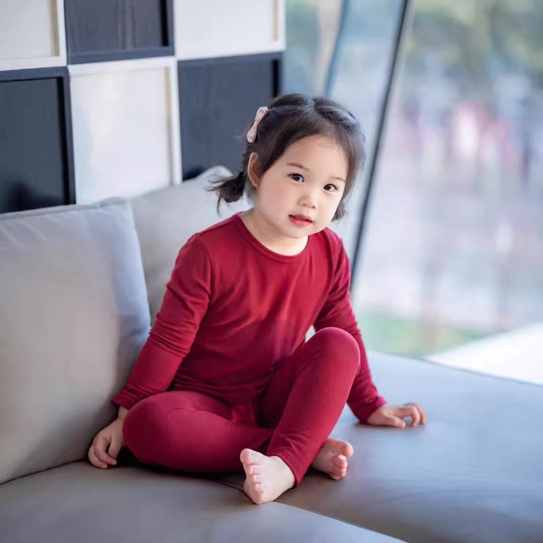 BabyStormi Tencel Cashmere Autumn Outfit Set for Babies, Innerwear, Autumn Clothes, Pajamas, and Loungewear