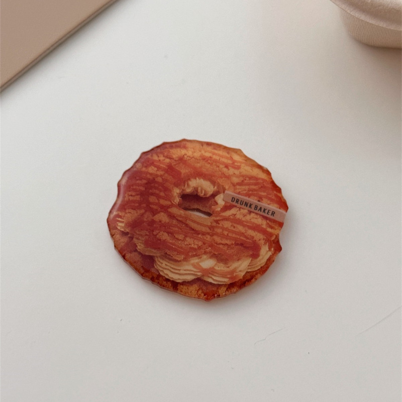 韓国のコーヒーの午後のお茶のアクリルの装飾の磁気は冷蔵庫を貼ってパンを貼ってケーキを焼きます。|undefined