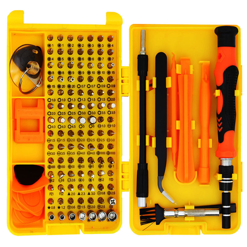 115-en-1 traje destornillador teléfono móvil ordenador reloj gafas desmontaje reparación herramienta caja instrumento de precisión amazon