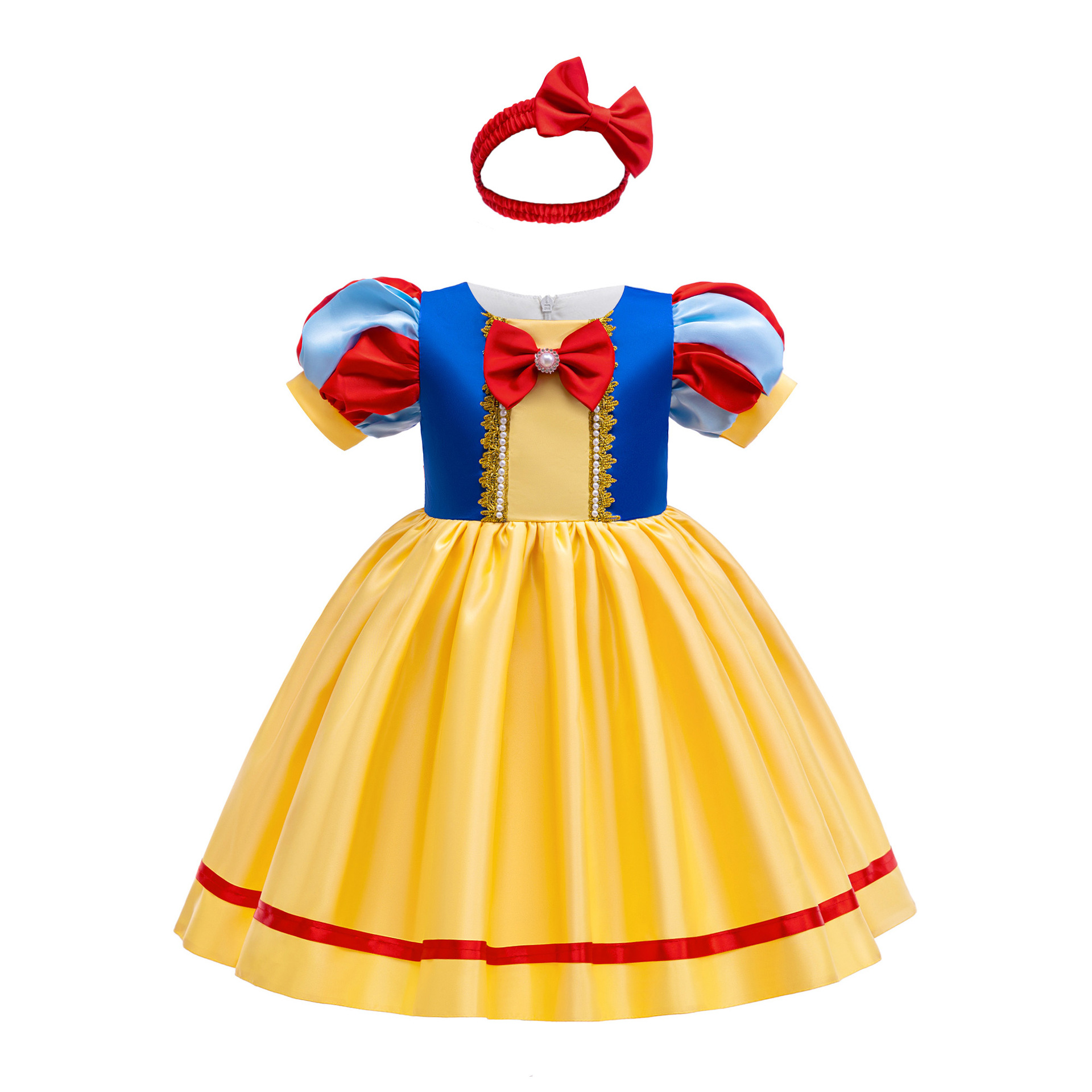 2024 nuevo vestido de presentación de Blancanieves cosplay vestido de papel vestido de cascada vestido de noche image 6