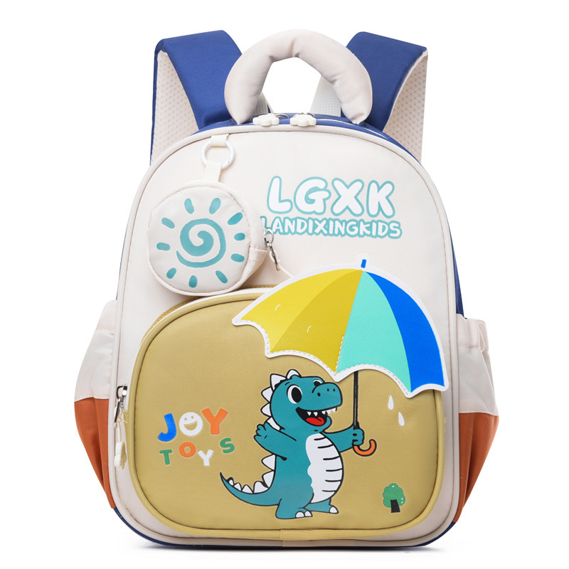 Nuevas bolsas escolares transfronterizas para niños de jardín de infantes, mochila de dibujos animados encantadora para niños de 2 - 5 años de edad.