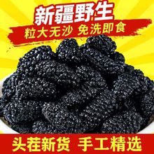 新疆野生桑葚干 食用桑葚干无沙免洗即食桑葚干果泡茶 桑葚果干